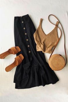 Cute summer inspo Wardrobe Tips, Outfits Chic, Elegante Casual, Nice Style, Mode Inspo, Chic Fashion, Mode Inspiration, Outfits Casuales, Cute Casual Outfits