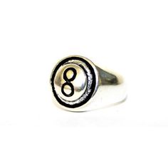 8 Ball Ring – VidaKush Symbolic Handmade Rings For Everyday, Handmade Symbolic Rings For Everyday Wear, Classic Handmade Dome Ring As Gift, Handmade Classic Round Band Ring, Classic Handmade Adjustable Engraved Ring, Classic Adjustable Engraved Handmade Ring, Classic Adjustable Handmade Engraved Ring, Classic Handmade Rings, Nickel Free Classic Round Rings