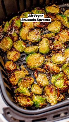 brussel sprouts in an air fryer