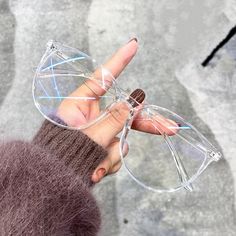 Aesthetic Glasses, Computer Vision Syndrome, Round Glasses Frames, Blue Glasses