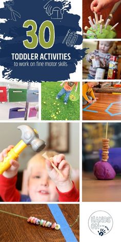 there are many different activities to do with toddlers