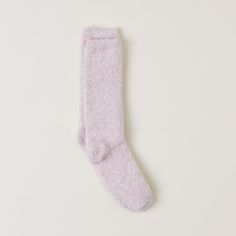 The Barefoot Dreams Cozychic Women's Heathered Socks are the ultimate in comfort. Slip on these lush, heathered socks and go off to dreamland, or simply wear them around the house for a cozy feel. Super soft Heathered 97% Polyester/3% Spandex Various colors Size: One SizeCare: Machine wash cold. Gentle cycle. Do not bleach. Tumble dry low. WE DO NOT RECOMMEND THE USE OF FABRIC SOFTENERS. THEY CAN ALTER THE LOOK AND FEEL OF OUR FABRIC. Comfortable Soft Knit Socks, Cozy Soft Socks One Size, Snug Soft Knee-high Socks, Snug Knee-high Socks, Comfortable Snug Soft Knee-high Socks, One Size Cozy Soft Knit Socks, Cozy Soft Knee-high Socks, Cozy Snug Fit Soft Knee-high Socks, Slip-resistant Lightweight Comfortable Socks