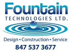 fountain technologies ltd logo with the words, design construction services 847 - 537