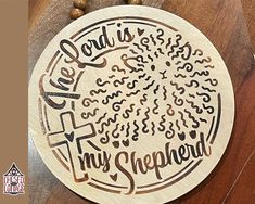 a wooden plaque that says, i am not dead is my sharpen on it