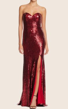 Red Sequin Dress Long, Sparkling Dresses, Sequin Dress Long, Red Formal Gown, Strapless Sequin Dress, Top Prom Dresses, Prom Dress Red, Red Prom Dress Long, Sparkly Prom Dress