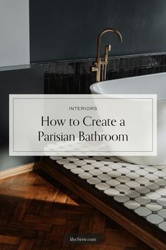 parisian bathroom Very Small Guest Bathroom Ideas, Modern French Powder Room, Whimsical Guest Bathroom, Parisian Bathroom Tile, Parisian Bathroom French Style Modern, Bathroom European Style, Parisian Shower Room, Guest Bathroom Design Luxury, Design Small Bathroom Ideas