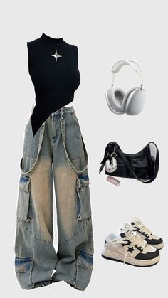 Shien Outfit Codes, Jungkook Style Outfit, Kpop Street Style, Street Style Outfits Casual, Cute Dress Outfits, Outfit Inspo Casual, Trendy Outfits For Teens, Tomboy Outfits, Tomboy Style Outfits