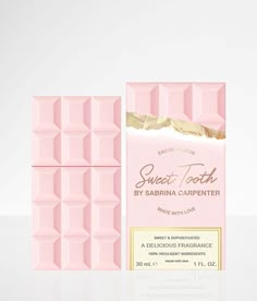 Sabrina Carpenter Sweet Tooth Fragrance - , Women's Pink Women's 1oz Eau de Parfum spray fragrance Top notes: Bergamot Candied ginger Chocolate marshmallow Heart notes: Jasmine petals Coconut milk Vanilla Base notes: Cashmere wood Chantilly cream Sugared musks Due to the contents of this product this item is only available via Ground Shipping No shipping to Alaska Hawaii international locations USterritories APO/FPO addresses or P.O.Boxes. Ingredients: Alcohol Denat. Fragrance (Parfum) Water (Aq Sabrina Carpenter Sweet Tooth, Sweet Perfume, Pink Chocolate, Perfume Scents, Thierry Mugler, Fragrance Spray, Birthday List, Sweet Scents