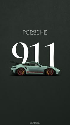 the poster for porsche 9111