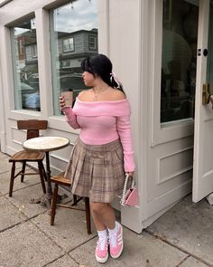 channeling my inner Gretchen Wieners today 💅🏻🎀💋 #sofetch #meangirls #meangirlsday Gretchen Wieners, Venus Sign, Mid Size Fashion, Mid Size, Date Night, Cool Girl, Spring Summer, Boutique