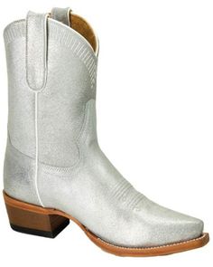 Macie Bean Women's Hey O Western Boots - Snip Toe, Silver White Western Boots, Womens Western Boots, Womens Cowgirl Boots, Gold Boots, Boot Barn, Western Boots Women, Get Directions, Boots For Sale, Cowgirl Boots