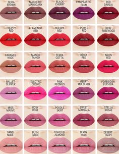 Rose Colored Lipstick, Lip Colour Lipstick, All Lipstick Shades, Different Lipstick Shades, Lipstick Shades Name Ideas, Matt Lipstick Shades, Matte Lipstick Shades For Medium Skin, Medora Lipstick Shades, Wedding Lip Color