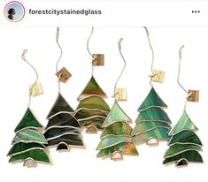 Holiday Stained Glass Patterns, Stained Glass Christmas Trees, Stained Glass Night Lights Patterns, Christmas Stained Glass Ideas, Stained Glass Christmas Patterns, Copper Foil Art, Stained Glass Ideas, Stained Glass Christmas Tree, Stained Glass Night Lights