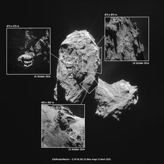 an image of some rocks in the dark with different pictures on it and text describing what they are