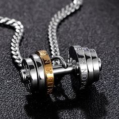 Overview: 100% new design and high quality Must-have for fashion women Have a beautiful appearance Specifications: Chain material: stainless steel Product type: Jewelry Package Content: Necklace * 1 Accesories Jewelry, Party Necklace, Couple Necklaces, Jewelry Packaging, Stainless Steel Necklace, Sport Wear, Men Necklace, Large Black, Pendant Jewelry