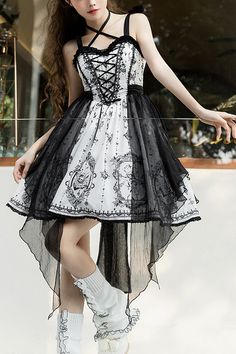 SKU: LIN02006 Fabric: Linen, Yarn, Satin Style types: Gothic Lolita Season: Spring, Summer, Autumn, Winter Include: Dress*1 (Any of the accessory is not included.) Size(IN) Bust Waist Length Hem Width S 31.50-38.98 23.62-31.50 23.62 95.67 M 33.46-40.94 25.59-33.46 24.41 97.64 L 35.43-42.91 27.56-35.43 25.20 99.61 Size(CM) Bust Waist Length Hem Width S 80-99 60-80 60 243 M 85-104 65-85 62 248 L 90-109 70-90 64 253 Summer Costume Party Lace Mini Dress, White Mini Dress For Costume Party, White Mini Dress For Costume Party In Summer, Summer Lace Mini Dress For Costume Party, White Mini Dress For Spring Costume Party, Spring White Mini Dress For Costume Party, Sleeveless Corset Dress For Costume Party, Summer Costume Party Dress With Lace Trim, Sleeveless Lace Trim Dress For Costume Party