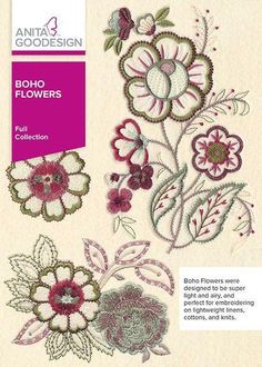 the boho flowers collection is available for purchase