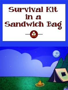 Survival Kit in a Sandwich Bag is exactly what it sounds like.  Its a list of materials and directions for making a simple inexpensive survival kit that can keep a child (or an adult) safe if they get lost while camping or hiking.  The kit comes from my 15 years of experience as an outdoor education leader, and more than 50 years of camping and hiking in Utah, which is the nature lovers Nirvana, but sadly also a state where people die every year because they fail to make simple easy preparat... Soil Ecosystem, Scouts Activities, Summer Survival Kit, Urban Survival Kit, Survival Skills Emergency Preparedness, Shtf Preparedness, Emergency Prepardness, 72 Hour Kits, Emergency Preparedness Kit