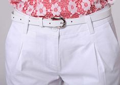 Summer Woman Cotton Shorts
Material : Cotton
Color : White , Khaki

Notice: The lining color is at random, but it doesn't affect its beauty. It is summer material, a little translucent. And it is without belt.

How To Choose Size:

1. Use similar clothing to compare with the size.

2. Choose larger sizes if your size are same as the flat measurement size chart.

Size Table(cm)



Size
  Length
Hip
Waist
Front Rise
Opening
Back Rise


S
29
88
68
21.5
25
32


M
30
91
71
22
26
32.5


L
31
94
74
22. White Belted Shorts For Summer, Elegant Bottoms With Belt For Summer, Elegant Belted Bottoms For Summer, Fitted Summer Bottoms With Belt, White Belted Short Bottoms, White Belted Bottoms Short Length, White Belted Short Length Bottoms, Chic White Bottoms With Belt, Belted Short Length Spring Bottoms