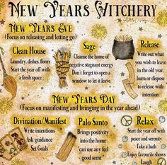 Witchcraft For New Year, New Years Day Witchcraft, Witch Newyear, New Years Witchcraft, New Year Witchcraft, Yuletide Blessings, Midnight Margaritas, Witch Life, Yule Tree