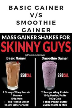 Bulking Smoothies, Gainer Shake Recipe, Mass Gainer Shake Recipe, Bulking Shake, How To Gain Weight Quickly, High Calorie Shakes, Weight Gainer Shakes