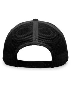 Trucker Snapback Cap - BLACK - OS | Pacific Headwear Trucker Snapback Cap in Black | Mesh Black Baseball Cap With Mesh Back And Curved Visor, Black Trucker Baseball Cap With Curved Visor, Black Trucker Hat With Curved Visor For Streetwear, Black Trucker Hat With Mesh Back, Black Trucker Hat With Mesh Back And Curved Visor, Black Snapback Hat For Streetwear, One Size, Black Trucker Hat With Curved Visor, Black Baseball Cap With Curved Visor, Black Curved Bill Hat For Streetwear