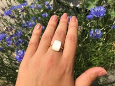 Beautiful Handmade rectangle ring with sterling silver 925 with gold plating Adjustable ring round shape -rectangle stone size - 10x14 gold plating 18k silver 925Free Gift Available https://www.etsy.com/listing/861496990/this-listing-only-for-free-gift-we-are?ref=listings_manager_grid White Rings With Rectangular Stone For Promise, Rectangular Gold Birthstone Ring For Wedding, Gold Wedding Ring With Rectangular Stone, White Rectangular Stone Promise Ring, Elegant Rectangular Opal Ring, Gold Crystal Ring With Rectangular Stone For Wedding, White Square Cut Ring As A Gift, White Square Cut Ring As Gift, Elegant Rectangular Gold Birthstone Ring