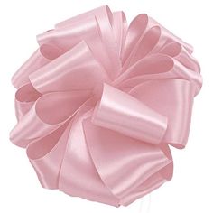 a large pink bow on a white background