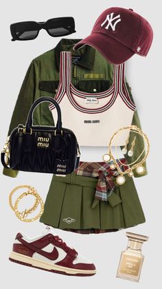 Y2k Preppy, Tomboy Style Outfits, Streetwear Fashion Women, Cute Swag Outfits, Tomboy Fashion, Looks Chic, Baddie Outfits Casual, Cute Simple Outfits, Fall Fashion Outfits