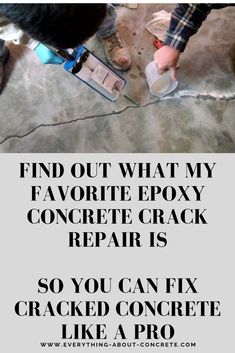 Fix Cracked Concrete, Repair Concrete Driveway, Concrete Floor Repair, Cracks In Concrete, Repair Cracked Concrete, Epoxy Concrete, Concrete Repair Products, Driveway Repair, Cracked Concrete