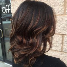 Medium Brunette Hair, Highlights Ombre, Black Highlights, Chocolate Brown Hair, Black Hair With Highlights, Dark Hair With Highlights