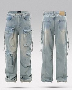 * Y2k baggy jeans men's "Shibushi" are in Asian size: Please choose at least one size larger than your usual size. Check the size guide for more details. Embrace the Ultimate Y2K Vibe with Baggy Y2K Jeans "Shibushi" Dive into the essence of Y2K fashion with the Baggy Y2K Jeans "Shibushi". These jeans are not just a piece of clothing; they are a statement. With their oversized fit and multiple cargo pockets, they bring back the boldness of early 2000s streetwear with a fresh twist. The distressed Y2k Style Cotton Cargo Jeans For Streetwear, Y2k Denim Cargo Pants For Summer, 90s Baggy Straight Leg Cargo Jeans, 90s Style Baggy Straight Leg Cargo Jeans, Y2k Relaxed Fit Cargo Jeans, Y2k Cargo Jeans With Five Pockets For Streetwear, Grunge Blue Cargo Jeans For Streetwear, Y2k Distressed Cargo Jeans For Streetwear, Y2k Relaxed Fit Jeans With Cargo Pockets