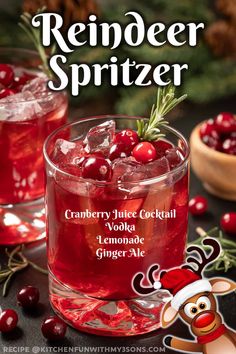 cranberry juice cocktail recipe for christmas