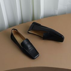 2207BLD81665-3 Office Loafers With Leather Sole And Square Toe, Square Toe Loafers With Leather Sole For Office, Classic Flats With Rubber Sole And Square Toe, Leather Shoes With Rubber Sole For Work, Leather Square Toe Shoes With Rubber Sole For Work, Square Toe Leather Shoes With Rubber Sole For Work, Square Toe Loafers With Rubber Sole For Work, Formal Square Toe Flats With Rubber Sole, Business Platform Loafers With Square Toe And Rubber Sole