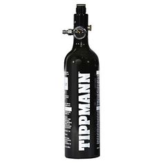 a black propane gas bottle with the words warpaw on it's side