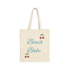 This 100% cotton bag comes in one size - 15" x 16"- perfect for everyday wear. While the canvas material will show off your designs in great colors, it's durable and will last for years. The bag features 20" handles (made from the same canvas), making it easy to carry even with a week's worth of shopping. .: 100% cotton canvas .: Heavy fabric (12 oz/yd² (406.9 g/m .: Sewn-in label .: Available in natural and black colors Trendy Cotton Shoulder Bag For Travel, Casual Cotton Tote Shoulder Bag, Trendy Cotton Bag For Daily Use, Casual Cotton Shoulder Bag With Canvas Lining, Cotton Canvas Bag For Daily Use In Summer, White Cotton Beach Bag For Weekend, Cotton Shoulder Bag For Daily Use In Summer, Casual Cotton Canvas Tote Bag, Casual Cotton Shoulder Bag For Shopping