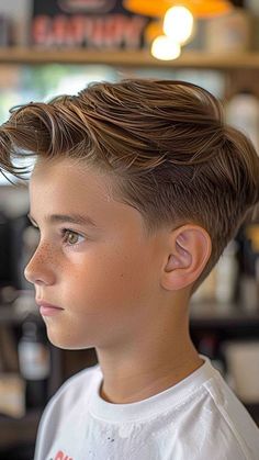 Middle School Boys Haircut, Versatile Haircut, Crew Cut Haircut