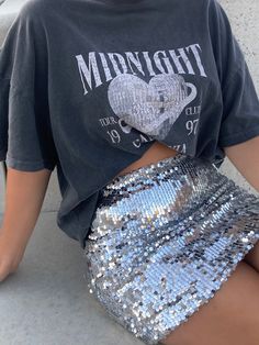 Coldplay Concert Outfit, Coldplay Concert, Glitters Skirt, Taylor Outfits, Fest Outfits, Taylor Swift Tour Outfits, Estilo Taylor Swift, Taylor Swift Outfits, Looks Party