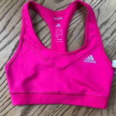 Vibrant Hot Pink Adidas Performance Techfit Sports Bra. Medium Support. Adidas Climalite Keeps You Dry. Provides Uva Protection. Bundle 2 Or More Items For 15% Discount Pink Adidas Moisture-wicking Activewear, Pink Adidas Activewear For Training, Adidas Pink Moisture-wicking Activewear, Adidas Pink Activewear For Training, Adidas Stretch Breathable Activewear, Adidas Breathable Activewear For Gym, Adidas Go-dry Athleisure Activewear, Pink Moisture-wicking Adidas Activewear, Pink Adidas Sportswear Activewear