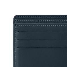 LOUIS VUITTON® - Multiple Wallet - Navy Blue Classic Blue Card Holder For Business, Classic Blue Business Card Holder, Classic Blue Wallet With Card Slots, Classic Blue Wallets With Card Slots, Blue Classic Card Holder For Daily Use, Classic Blue Card Holder For Daily Use, Classic Blue Wallets With Rfid Blocking, Formal Blue Wallets With Interior Card Slots, Classic Blue Business Wallets