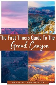 the first timers guide to the grand canyon