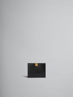 Black leather trifold Prisma wallet | Marni Minimalist Bifold Wallet For Formal Occasions, Modern Compact Trifold Wallet For Formal Occasions, Compact Leather Wallets For Formal Occasions, Compact Leather Wallet For Formal Occasions, Minimalist Leather Wallets For Formal Use, Minimalist Leather Wallets For Formal Occasions, Modern Compact Wallets For Formal Use, Wallet Craft, Wallet Shop