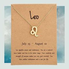 Leo Zodiac Necklace – The Spiritual Planet Minimalist Zodiac Sign Jewelry Gift, Minimalist Zodiac Sign Necklace Gift, Leo Zodiac Necklace, Leo Zodiac Sign, Zodiac Collection, Zodiac Necklace, Minimalistic Style, Leo Zodiac, Zodiac Necklaces