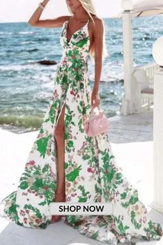 Elegant Sexy Bohemian Party One Shoulder Wedding Guest Dress Green V-neck Gown For Summer, Summer Banquet Maxi Dress, Long Summer Banquet Dresses, V-neck Summer Prom Gown, Summer Prom Gown V-neck, Summer Prom V-neck Gown, Summer Prom Gown With V-neck, Fitted Summer Banquet Gown, Summer Banquet Fitted Gown