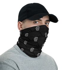 This mma neck gaiter is a versatile accessory that can be used as a face covering, headband, bandana, wristband, and neck warmer. Upgrade your accessory game and find a matching face shield for each of your outfits.  * 95% polyester, 5% elastane (fabric composition may vary by 1%) * Fabric weight: 6.19 oz/yd² (210 g/m²) * Breathable fabric * Washable and reusable * Four-way stretch fabric that stretches and recovers on the cross and lengthwise grains * One size Ufc Fighter, Headband Bandana, Mma Fighters, Elastane Fabric, Face Covering, Mixed Martial Arts, Face Shield, Neck Gaiter, Face Coverings