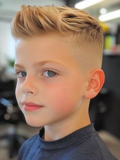 Mid Length Boys Haircut, Boys Haircut Long On Top Short On Sides, Youth Boys Haircut, Boys Haircut Trendy Fade Short, Boy Haircuts Short Fade, Baseball Haircut Boys, Sam Haircut, Boys Crew Cut, Boys Haircut Trendy Long On Top