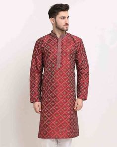 PRODUCT DESCRIPTION ITEM NAME - MEN KURTA PATTERN - As picture shown MATERIAL - Silk Jacquard COLOR- SAME AS PICTURES SIZE - AS YOU SELECTED LENGTH - 36 INCHES Size name - Actual Chest Size / Kurta Chest Size S - 34" Inches / 40" Inches M - 36" Inche / 42" Inches L - 40" Inches / 46" Inches XL - 44" Inches / 50" Inches NOTE : Color may be vary because of camera flash & different computer screen.Size may be vary to nature of item is handmade. Shipping Information The package will be shipped withi Kurta Casual, Wedding Kurta, Kurta Patterns, Party Kleidung, Camera Flash, Traditional Indian, Casual Party, Chest Size, Picture Sizes