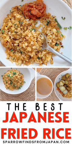 the best japanese fried rice recipe is made with fresh ingredients and ready to be eaten