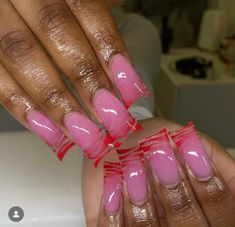 Diy Acrylic Nails, Ombre Acrylic Nails, Her Nails, Dope Nail Designs, Classy Acrylic Nails, Short Square Acrylic Nails, Exotic Nails, Long Square Acrylic Nails