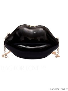 BagForLove - Stylish Black Lip Design Novelty Bag with Chain - Fashion Statement Product Description Color Black Type Novelty Bag Bag Size Small Pattern Type Plain Material PU Size Chart INCH CM Strap Length Bag Length Bag Width Bag Height 47.2 inch 9.1 inch 2.4 inch 5.5 inch Strap Length Bag Length Bag Width Bag Height 120 cm 23 cm 6 cm 14 cm Details Pictures Similar Products h2 { text-align: center; } /* æ¢è¡ */ li{ white-space: normal; word-break: break-all; word-wrap: break-word; } .red-box { width: 100%; display: flex; flex-direction: row; flex-wrap: wrap; justify-content: center; } .red-box > div { width: 190px; height: 250px; margin: 10px; } .red-box > div > a > img { width: 190px; height: 250px; } .size-box { width: 100%; margin: auto; white-space: nowrap; } .table { border-colla Black Shoulder Bag For Party With Large Capacity, Black Large Capacity Shoulder Bag For Party, Large Capacity Black Shoulder Bag For Party, Trendy Evening Bag With Zipper Closure For Party, Trendy Party Bags With Zipper Closure, Black Chain Pouch Bag, Fashion Crossbody Bag With Chain Strap, Black Shoulder Bag With Zipper Closure For Party, Trendy Party Clutch With Zipper Closure